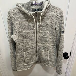 Kuhl Women's Heathered Gray Zip-Up Hoodie